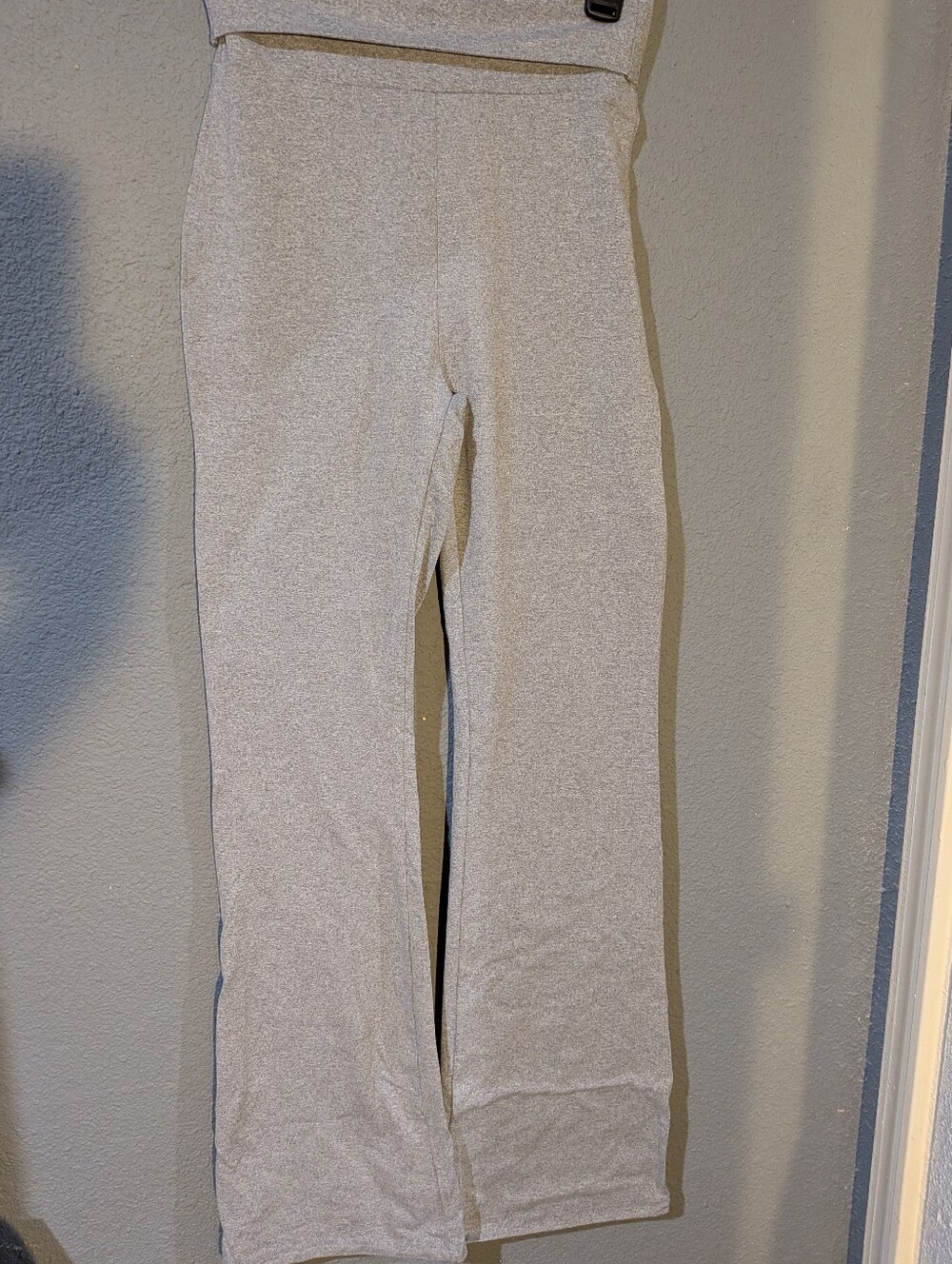 Gray flare Legging Like New
